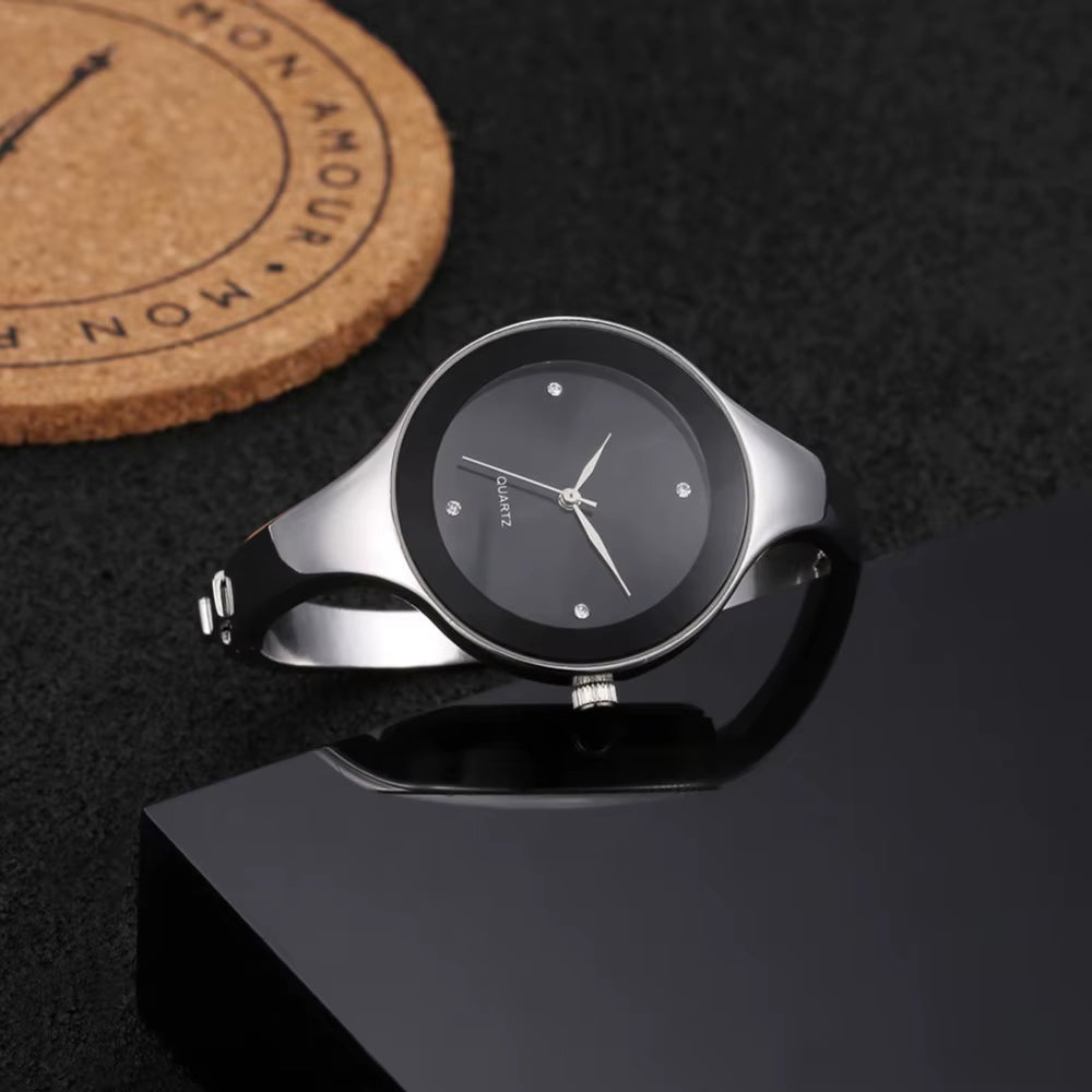 Luxury Crystal Bracelet Watch Women Watches Simple Fashion Women'S Watches Stainless Steel Ladies Watch Clock Reloj Mujer