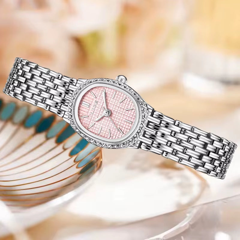 New Quartz Watch for Women Top Brand Luxury Creative Steel Waterproof Ladies Watch Fashion Elegant Women'S Bracelet Watch