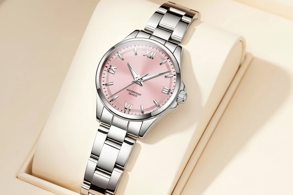 3668 Women Watch Luxury Original Waterproof Stainless Steel Quartz Watch Roman Automatic Date Women Watch Reloj Para Mujer