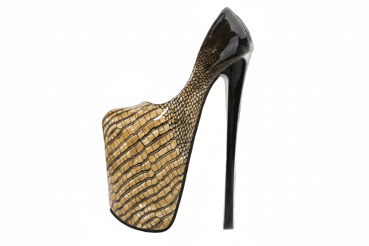 Sexy 22Cm Extreme High Heels Shoes Woman Fashion Luxury Platform Pumps Women Heeled Lady Large Size Stripper Fetish Shoes Brand