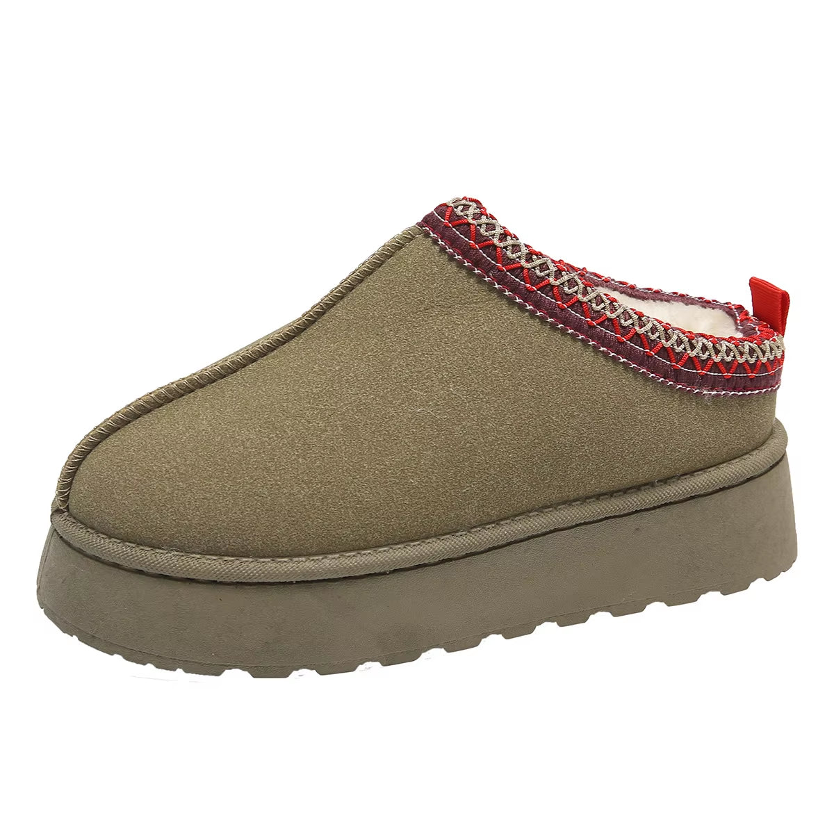 Designer Winter Platform Slippers Ultra Mini Women Fur Tasman Snow Boots Tazz Classic Warm Luxury Brand Female High Heels Shoes