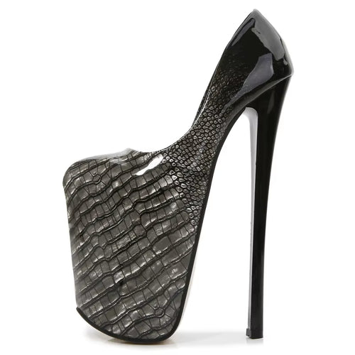 Sexy 22Cm Extreme High Heels Shoes Woman Fashion Luxury Platform Pumps Women Heeled Lady Large Size Stripper Fetish Shoes Brand