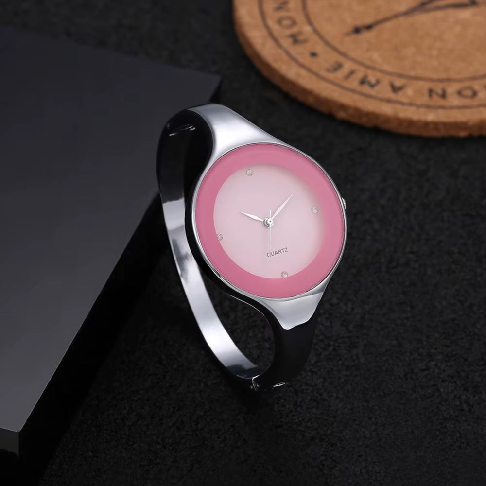 Luxury Crystal Bracelet Watch Women Watches Simple Fashion Women'S Watches Stainless Steel Ladies Watch Clock Reloj Mujer