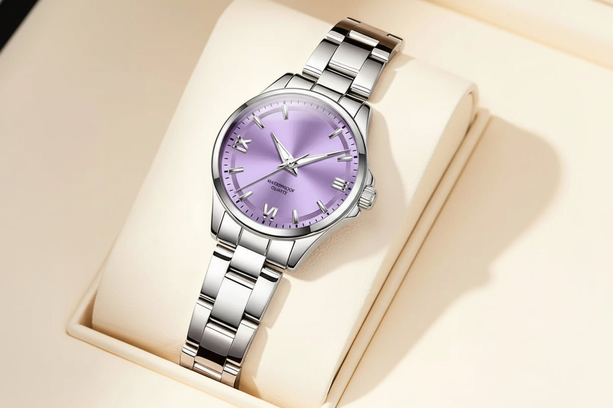 3668 Women Watch Luxury Original Waterproof Stainless Steel Quartz Watch Roman Automatic Date Women Watch Reloj Para Mujer